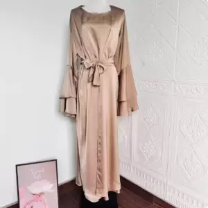 Shiny Satin Abaya