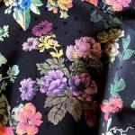 Embroidered Silk Fabric