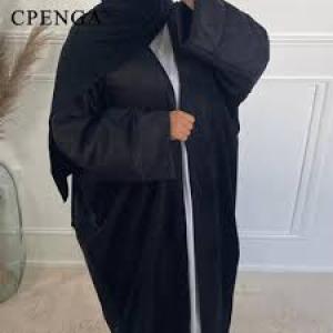 مجموعة عباية وحجاب شتوية